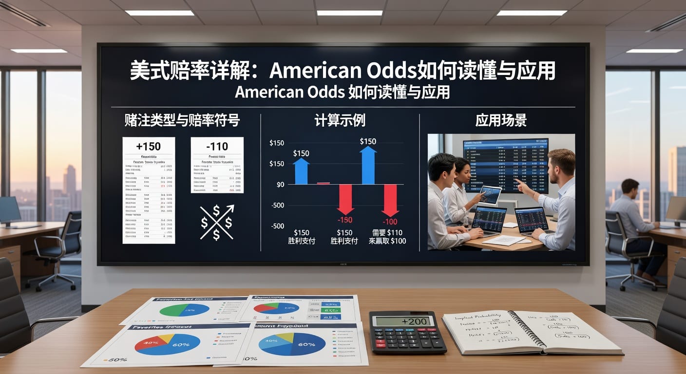 美式赔率 american odds 乐鱼体育官网实用指南