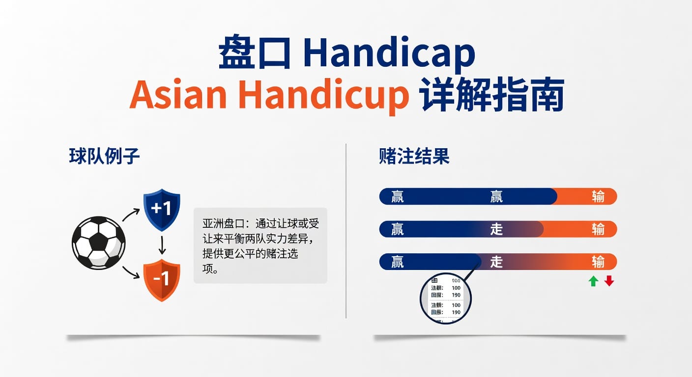 盘口 handicap asian handicap 2026世界杯投注指南