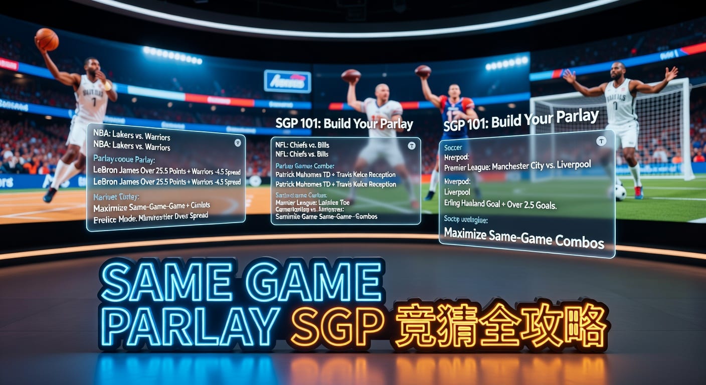 same game parlay SGP 乐鱼体育官网专业指南