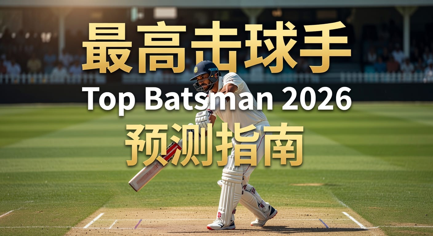 2026年世界杯投注：最高击球手 Top Batsman 评判标准与实战技巧