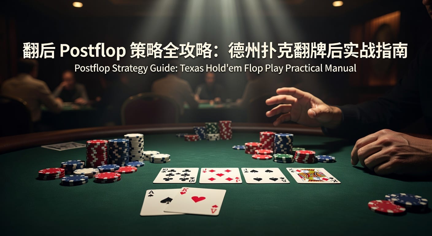 翻后 postflop：体育娱乐平台比赛阅读与决策思路
